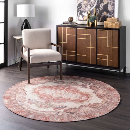 Nuloom Vintage Minna Area Rug 4ft x 6ft KVMS05A-O406
